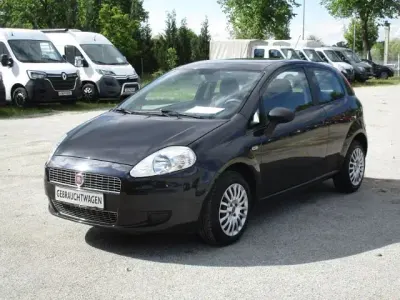 Gebraucht Fiat Grande Punto Active 77 PS (56 kW) 2009 Schwarz Kleinwagen
