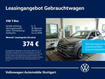 Gebraucht VW T-Roc Style 150 PS (110 kW) 2023 Indiumgrau metallic SUV