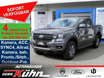 Nowe Ford Ranger XLT 170 KM (125 kW) 2026 Czarny Pickup