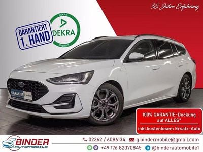 Gebraucht Ford Focus ST-Line 125 PS (91 kW) 2022 Weiß Kombi