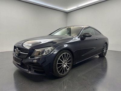 Gebraucht Mercedes C300 AMG line 258 PS (189 kW) 2018 Blau Coupé