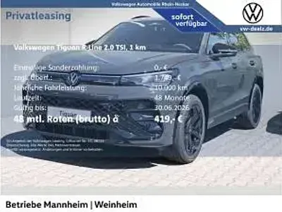 Neu VW Tiguan R-line 204 PS (150 kW) 2026 Grau (uranograu) SUV