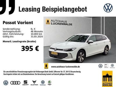 Gebraucht VW Passat Business 150 PS (110 kW) 2025 Pure white uni Kombi