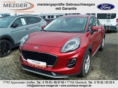 Gebraucht Ford Puma Titanium 125 PS (91 kW) 2020 Lucidrot metallic SUV