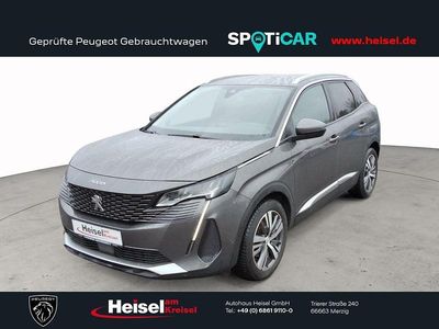 Grau Gebraucht 2021 Peugeot 3008 Allure SUV | 21.360 € (Etwas zu teuer)