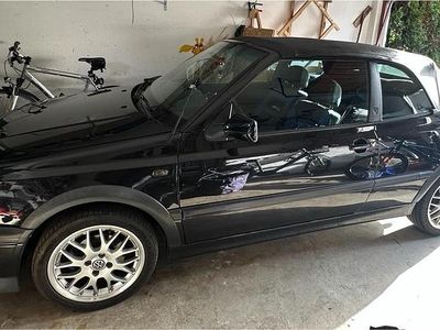 Gebraucht VW Golf Cabriolet 1998 Schwarz Cabrio
