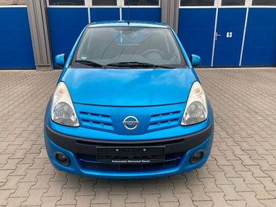 Gebraucht Nissan Pixo Acenta 68 PS (50 kW) 2011 Blau Kleinwagen