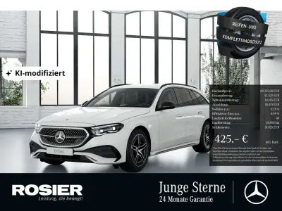 Gebraucht Mercedes E300 Premium 197 PS (144 kW) 2025 Weiss / polarweiß Kombi