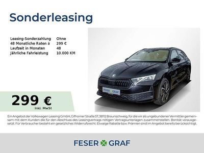 Neu Skoda Octavia SportLine 150 PS (110 kW) 2025 Blackmagicperleffekt Kombi