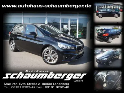 Gebraucht BMW 220 Active Tourer 190 PS (139 kW) 2017 Schwarz ii Van / Kleinbus