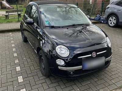 Usata Fiat 500C 69 CV (50 kW) 2012 Nero Cabrio
