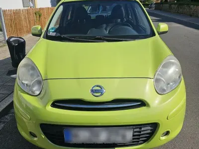 Gebraucht Nissan Micra Acenta 80 PS (58 kW) 2011 Grün Kleinwagen
