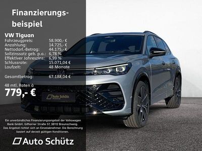 Neu VW Tiguan R-line 204 PS (150 kW) 2025 Silber SUV