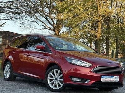Usata Ford Focus Titanium 120 CV (88 kW) 2015 Rosso Berlina