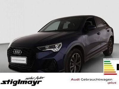 Navarrablau metallic Gebraucht 2025 Audi Q3 Sportback S-Line SUV | 41.440 € (Guter Preis)