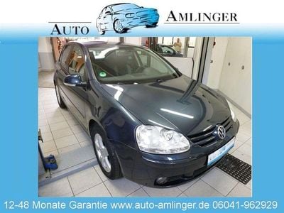 Gebraucht VW Golf VI United 80 PS (58 kW) 2008 Blau Kleinwagen