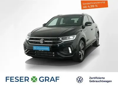 Gebraucht VW T-Roc R-line 150 PS (110 kW) 2024 Schwarz SUV