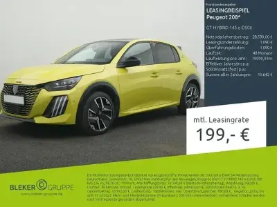 Gebraucht Peugeot 208 GT 145 PS (106 kW) 2025 Met. agueda gelb Kleinwagen