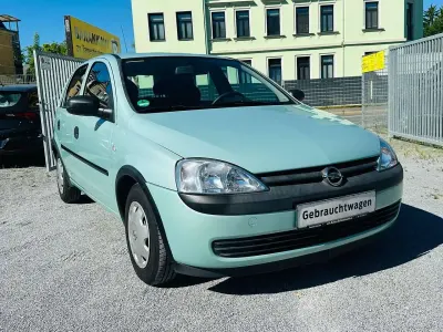 Gebraucht Opel Corsa Elegance 75 PS (55 kW) 2001 Grün Kleinwagen
