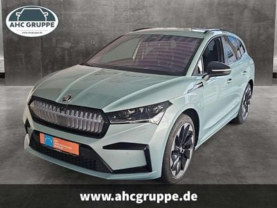 Silber Gebraucht 2022 Skoda Enyaq iV SportLine SUV | 32.950 € (Guter Preis)