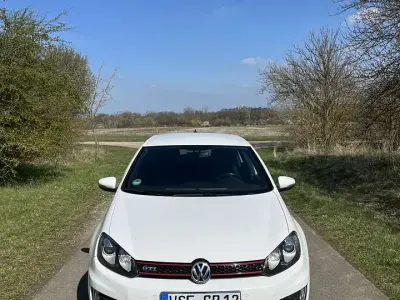 Gebraucht VW Golf VI GTI 211 PS (155 kW) 2009 Weiß Kleinwagen