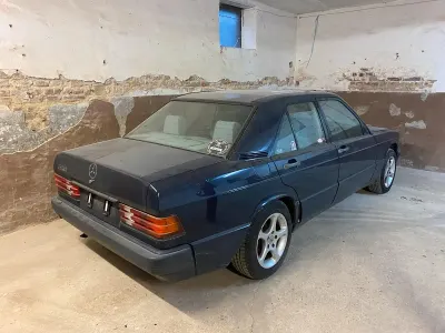 Gebraucht Mercedes 190 1989 Blau Limousine