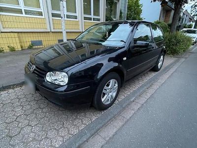 Gebraucht VW Golf IV 2002 Schwarz Kleinwagen