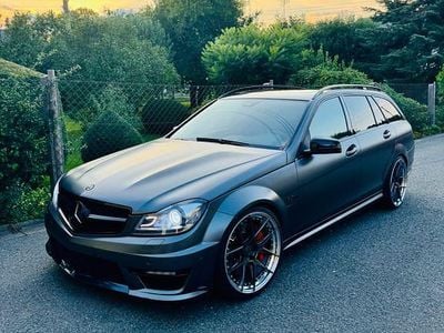 Second-hand Mercedes C63 AMG AMG 487 CP (358 kW) 2011 Negru Berlinǎ