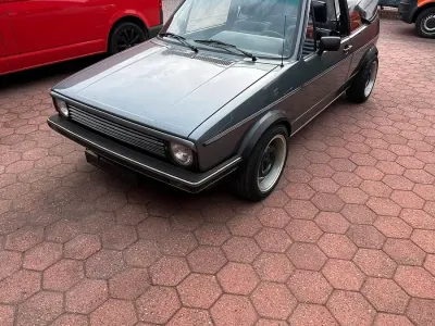 Gebraucht VW Golf Cabriolet 90 PS (66 kW) 1986 Grau Cabrio