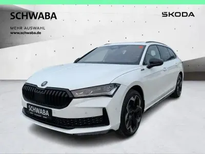 Neu Skoda Superb SportLine 193 PS (141 kW) 2026 Weiß Kombi