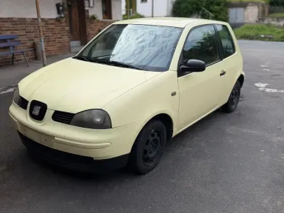 Brugt Seat Arosa 50 HK (36 kW) 2002 Gul Hatchback