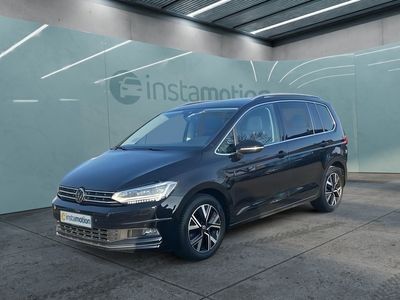 Schwarz Gebraucht 2021 VW Touran Highline Van / Kleinbus | 28.803 € (Fairer Preis)