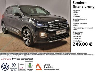 Deep black perleffekt Gebraucht 2022 VW T-Cross Style SUV | 21.980 € (Fairer Preis)