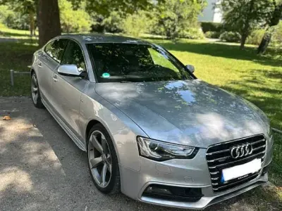 Gebraucht Audi A5 Sportback S-Line 177 PS (130 kW) 2015 Silber Kleinwagen