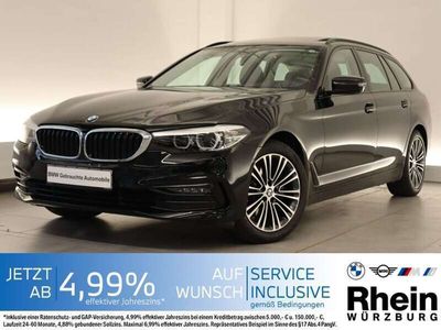 gebraucht BMW 520 d Touring Sport Line Standheizung/360°/Pano S