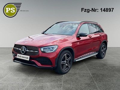 Usata Mercedes GLC200 AMG line 163 CV (119 kW) 2020 Rosso SUV