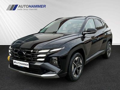 Gebraucht Hyundai Tucson Trend 136 PS (100 kW) 2024 Abyss black / min SUV