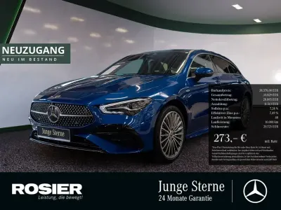 Gebraucht Mercedes CLA250 Advanced Plus 163 PS (119 kW) 2025 Blau / spektralblau (metallic) Limousine