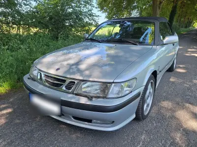 Gebraucht Saab 9-3 Cabriolet 154 PS (113 kW) 2000 Silber Cabrio