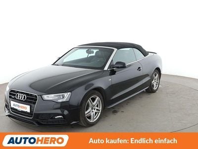 Gebraucht Audi A5 Cabriolet S-Line 190 PS (139 kW) 2016 Schwarz Cabrio