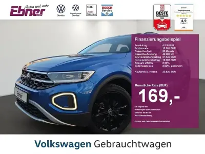 Gebraucht VW T-Roc Style 110 PS (80 kW) 2022 Ravennablau (metallic) SUV
