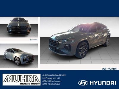 gebraucht Hyundai Tucson 1.6 T-GDI 48V N Line DCT 4WD Navi LED 19&quot,