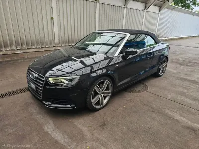 Gebraucht Audi A3 Cabriolet S-Line 179 PS (131 kW) 2014 Schwarz Cabrio