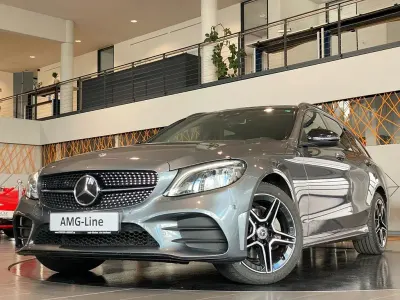 Gebraucht Mercedes C220 AMG 194 PS (142 kW) 2019 Grau Limousine