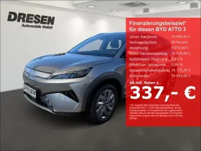 Uusi BYD Atto 3 330 kW (449 HP) 2026 Harmaa Katumaasturi