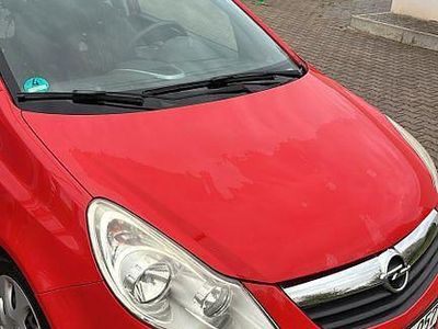 Gebraucht Opel Corsa 90 PS (66 kW) 2008 Rot Kleinwagen