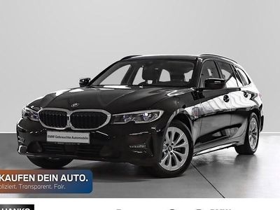 Gebraucht BMW 320e Advantage 204 PS (150 kW) 2022 Schwarz Kombi