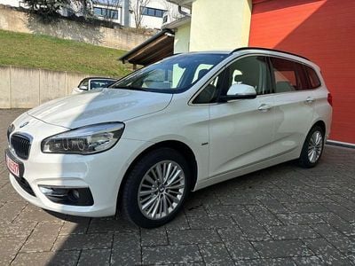 Gebraucht BMW 218 Gran Tourer Luxury Line 136 PS (100 kW) 2019 Weiß Van / Kleinbus