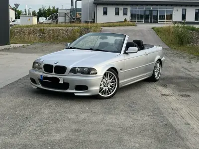 Gebraucht BMW 320 Cabriolet M Sport 170 PS (125 kW) 2001 Silber Cabrio
