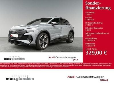 Gebraucht Audi Q4 e-tron S-Line 150 kW (204 PS) 2022 Kieselgrau SUV